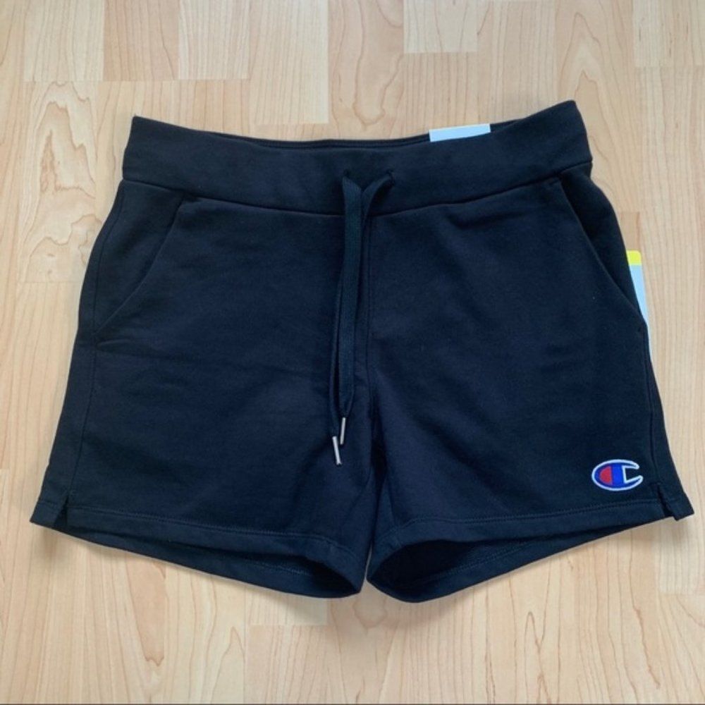 New Black Champion Shorts Size small
